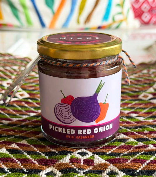 MISKI Pickled Red Onion with Habanero- Salsa Yucateca